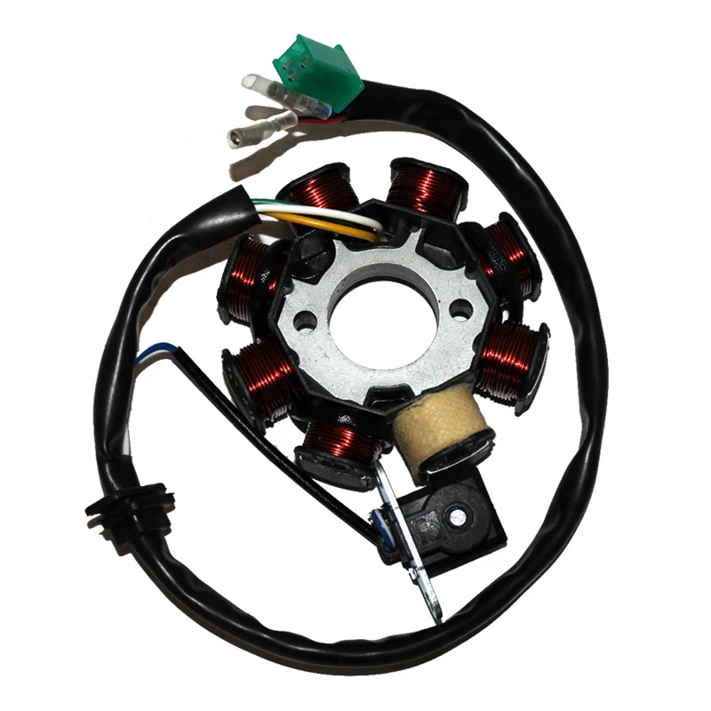 Magneto Alternator Stator For Gy6 125cc 150cc Universal Portable Durable Motor Parts Magneto 8-coil Stator