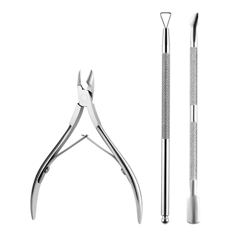 Nail scissors set nail clipper set nail care kit manicure pedicure kit Nail clippers cutter scissor nippers muti function stainless steel cuticle pusher remover professional nail care manicure kits