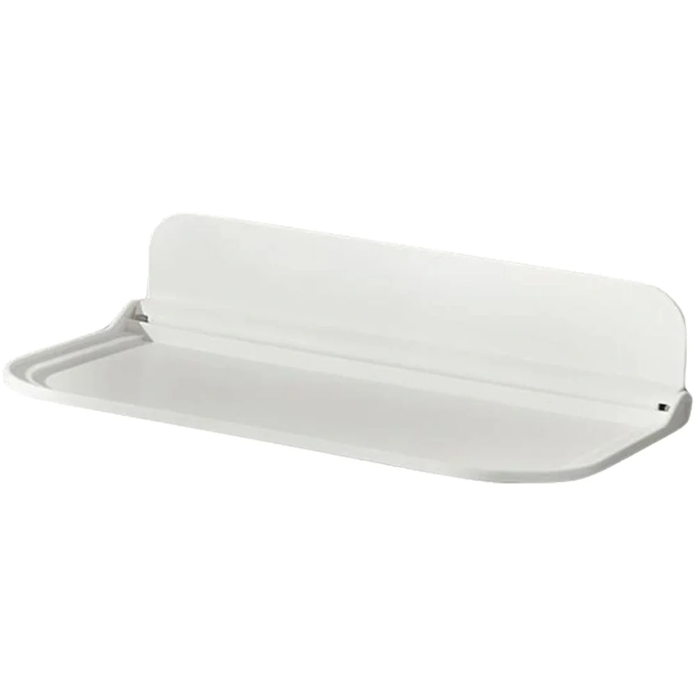 

Set-top Routing Box Bathroom Wall Shelves Wall-mounted for Storage Pp Floating Foldable Shelf