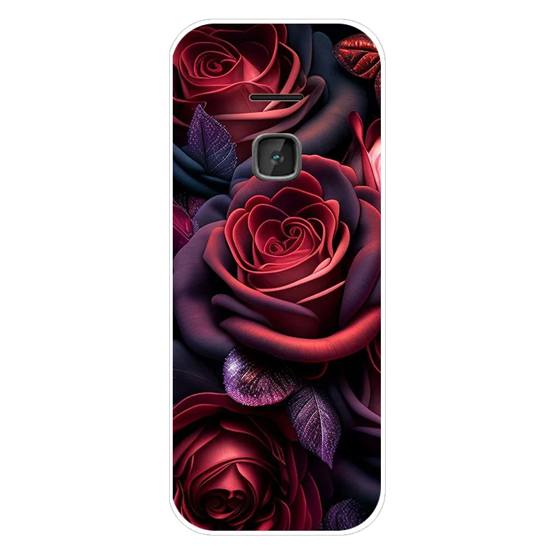 Fashion Soft Clear Silicone Protective Phone Case - Full Coverage Shell