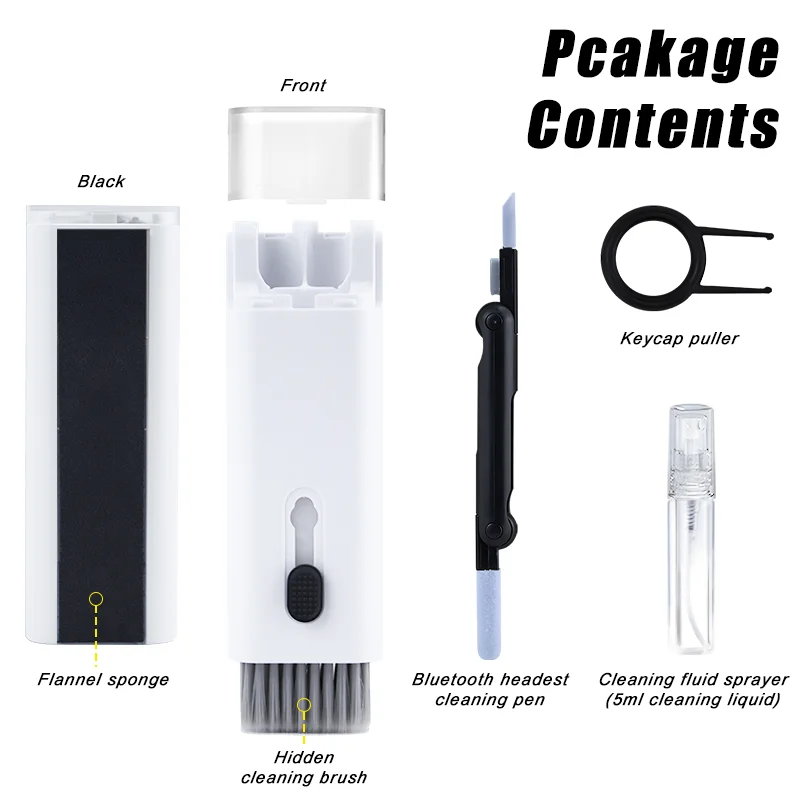Multi-limpiador 7 en 1 para celulares, teclados, pantallas, audifonos - Imagen 6