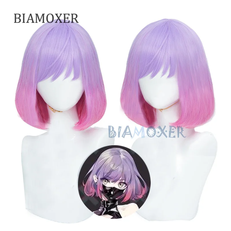 

New LUNA Cosplay Wig Heat Resistant Synthetic Hair Women Party Role Play Wig + Free Wig Cap