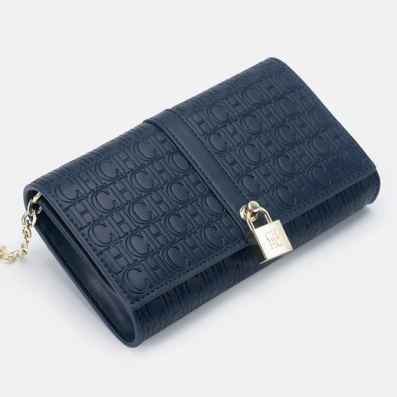 حقيبة كتف نسائية جديدة لعام 2025 من CH، تتميز بتصم...