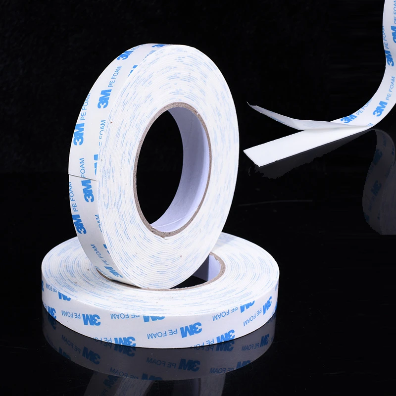 10m Double Sided Self Adhesive Tape Heavy Duty 3m Waterproof Mounting Foam Tape White For Car Led Strip Lights Home Office Decor Aliexpress