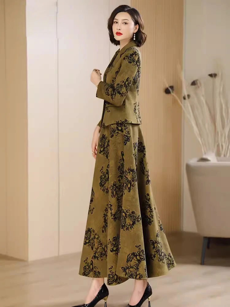 【BAU】KATE Single Tailored Blazer ONYX Skirt Set ELOQUII x kate spade new york Tailored Contrast Lapel Blazer
