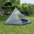 Ultralight Rodless Pyramid Tent with Mosquito Net - Summer Ready