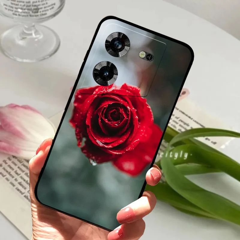 Shockproof Soft TPU Silicone Phone Case with Cartoon Design