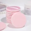 Puff Case Powder Puffs Triangle for Sponge Makeup of Housing Pressed Applicator Pad Facial Foundation Accessories Round Small 3