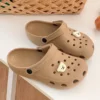Casual Women  Cartoon Star Cat Colorblocking Slippers Sandals Mop Thick Bottom Increase Non-slip EVA Hollow Shoes Breathable 3