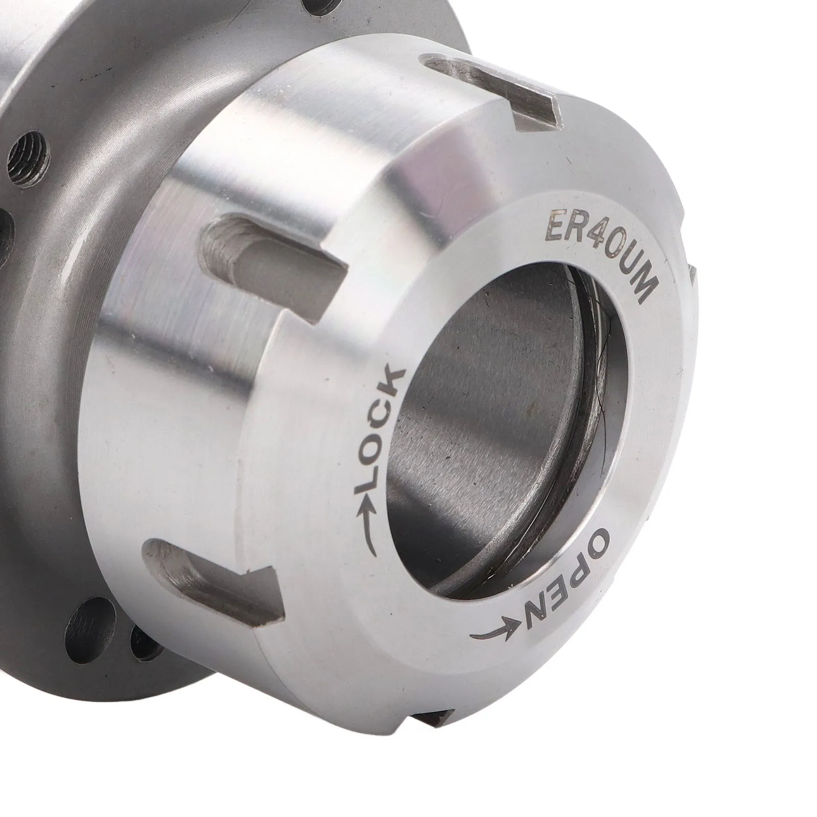 Clamping Collet Holder Clamping Collet Chuck Compact Replacement for CNC Milling Machine Lathe ER40 80mm Diameter Chuck