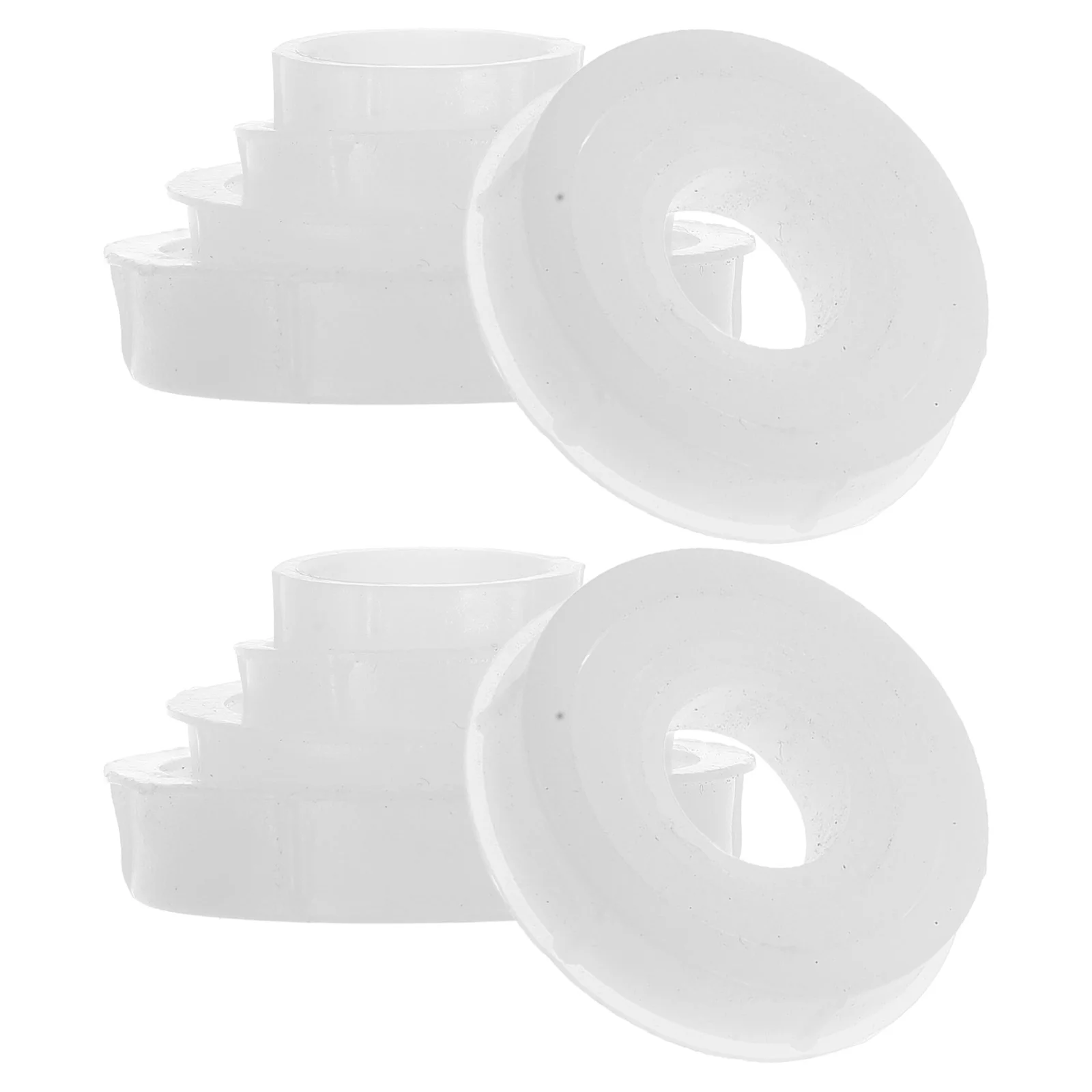 2 Sets Grinding Wheel Reducing Sleeve Bench Grinder Arbor Adapter Desktop Plastic