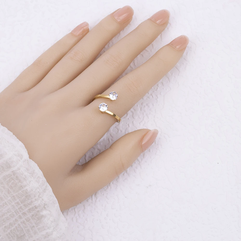 Wedding Rings Finger Rings Womens Ring Jewelry Rings Ring Jewelry Cubic Zircon Ring 20 Pieces/Lot Irregular Waterproof Butterfly LOVE Heart Stainless steel Zircon Wedding Ring for Women Party