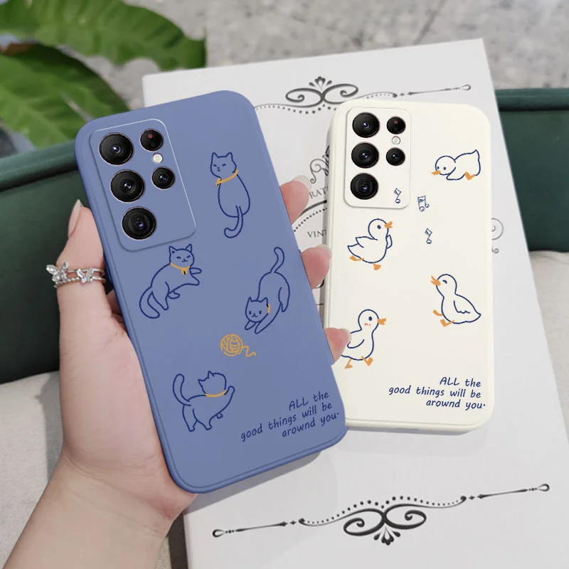 Minimalist Line Art Animal Phone Case Cover