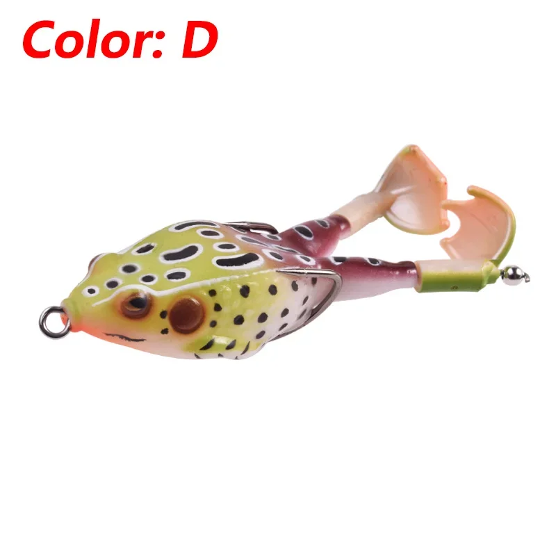 9 Leurres Grenouille Souples 4cm/6g – Pêche Top Water, Eau Douce/salée, Neufs