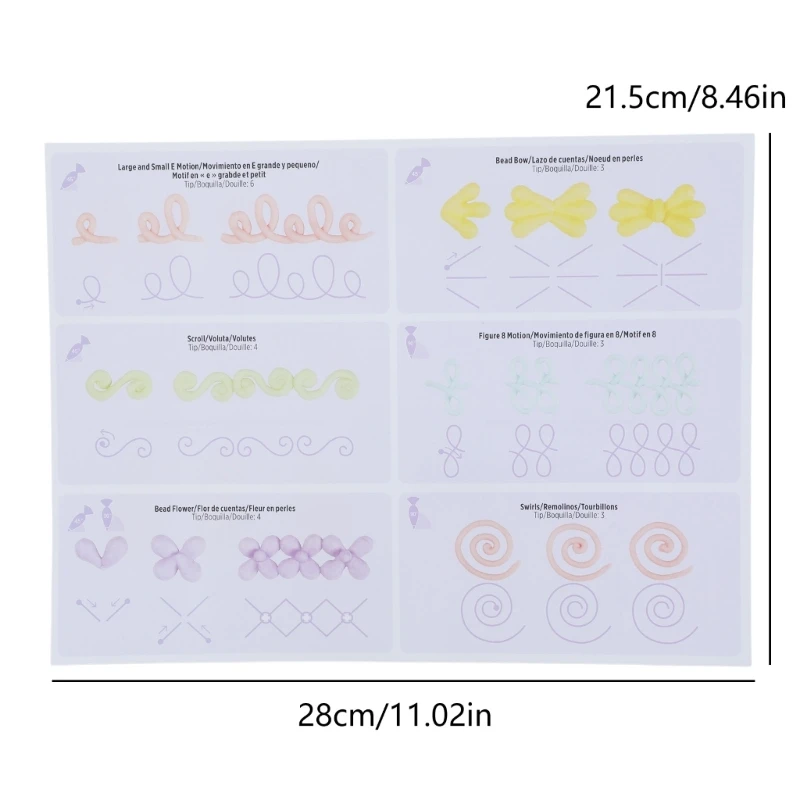 12-sheets-set-cake-icing-piping-diy-drawing-board-template-paper-practice-cardboard-paste-fondant-cream-decorating