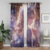 My Princess Blackout Curtain for Room 2 Panel Home Interior Curtains Halloween Decoration Shades Partition Tulle for Bedroom 3