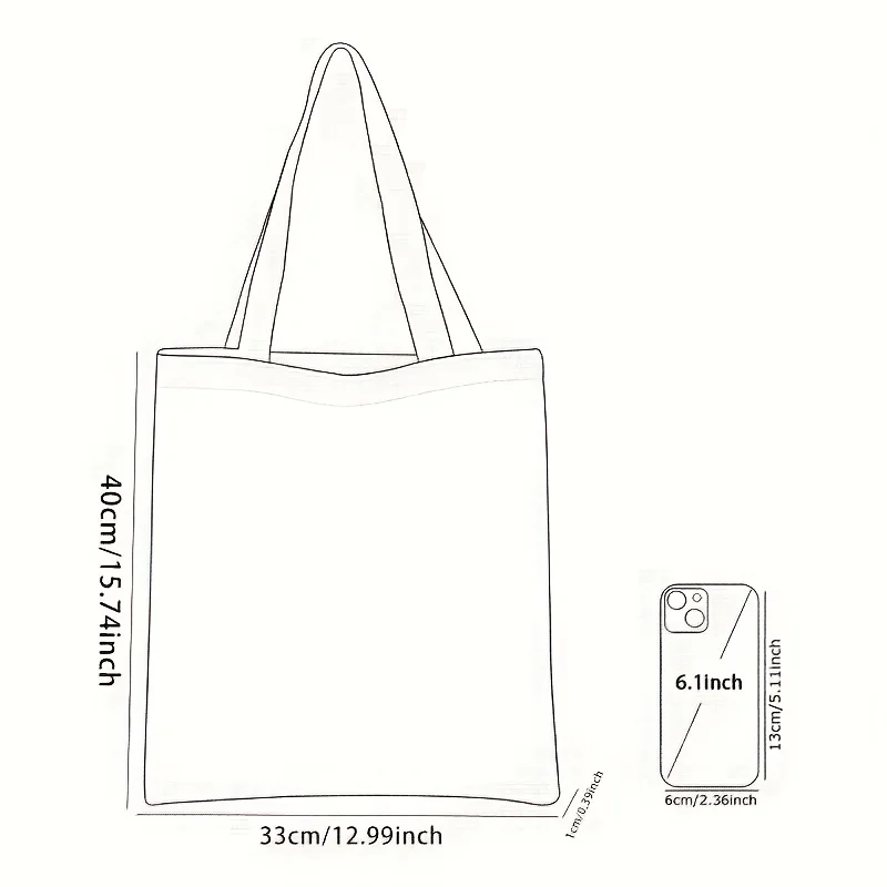 Halloween printed casual handbag, reusable fashionable backpack, multifunctional handbag, canvas shopping bag