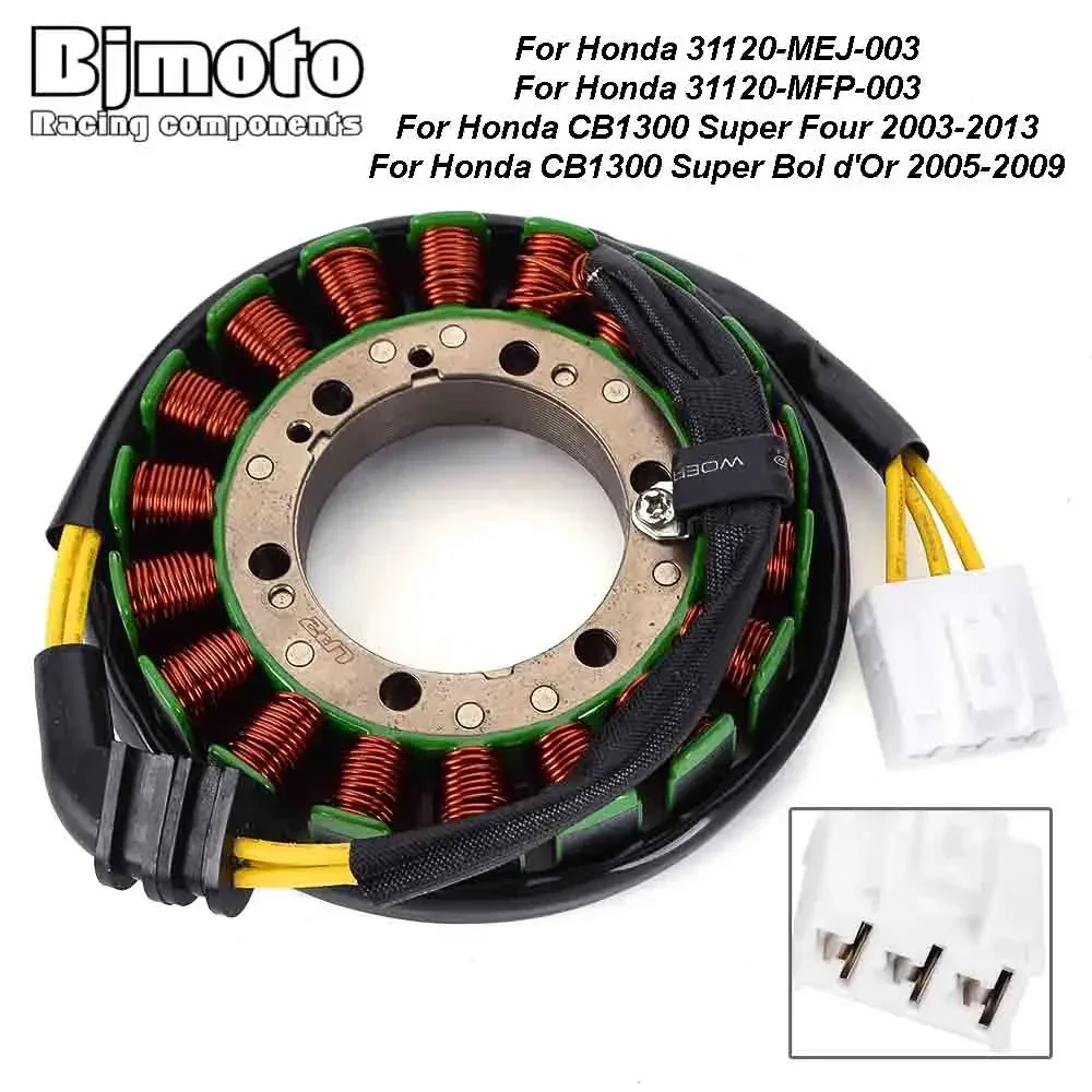 Bobina Dello Statore Del Generatore Del Motociclo Per Honda Cb1300 Super Four 1998-2002 Cb 1300 X4 Sc38 1997-2003 Muslimate