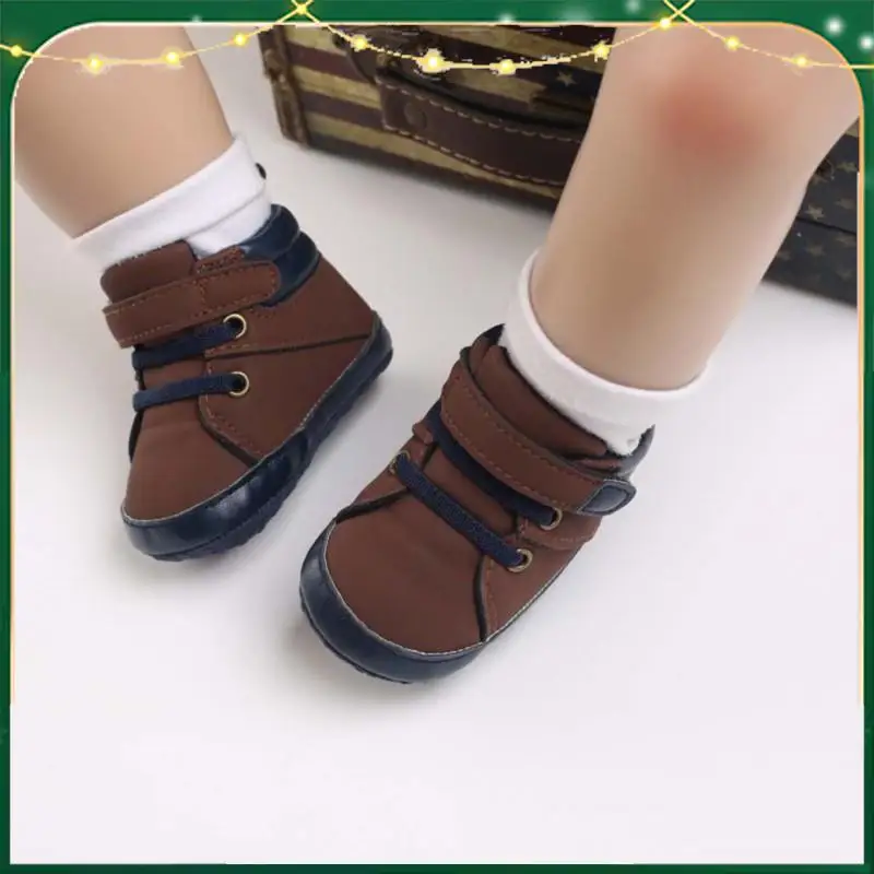 

Classic Baby Shoes Boy Girl Newborn Infant Toddler Casual Cotton Soft Anti-slip PU First Walkers Crawl Crib Prewalker 0-18 Month