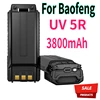 For Baofeng UV 5R Enlarger Battery 7.4V 3800mAh Type-C UV-5R Walkie Talkie Li-ion Battery For UV-5RA UV-5RE BL-5L Two Way Radio 1