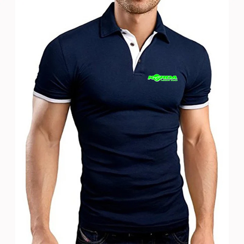 Summer Cotton Polo Shirt for Men