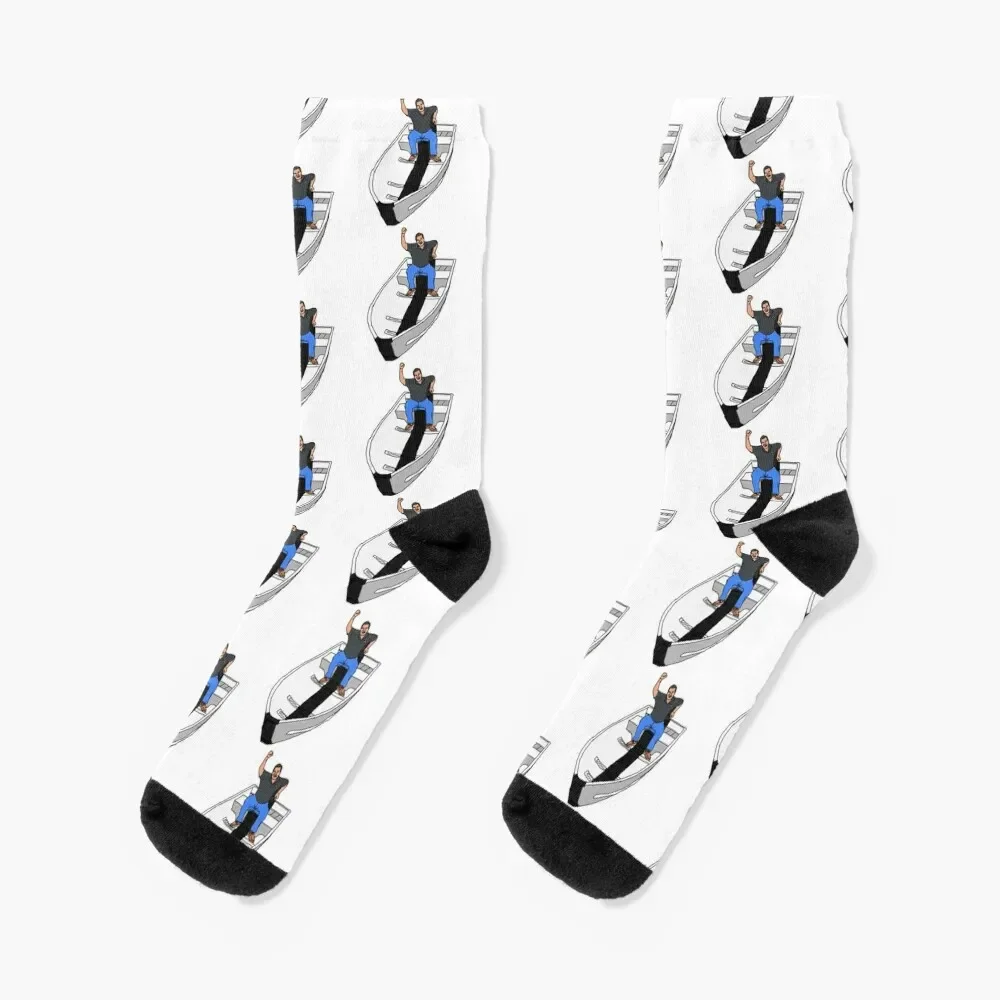 Phil Swift Flexing Socks christmas gift Thermal man winter funny sock sports and leisure Man Socks Women's