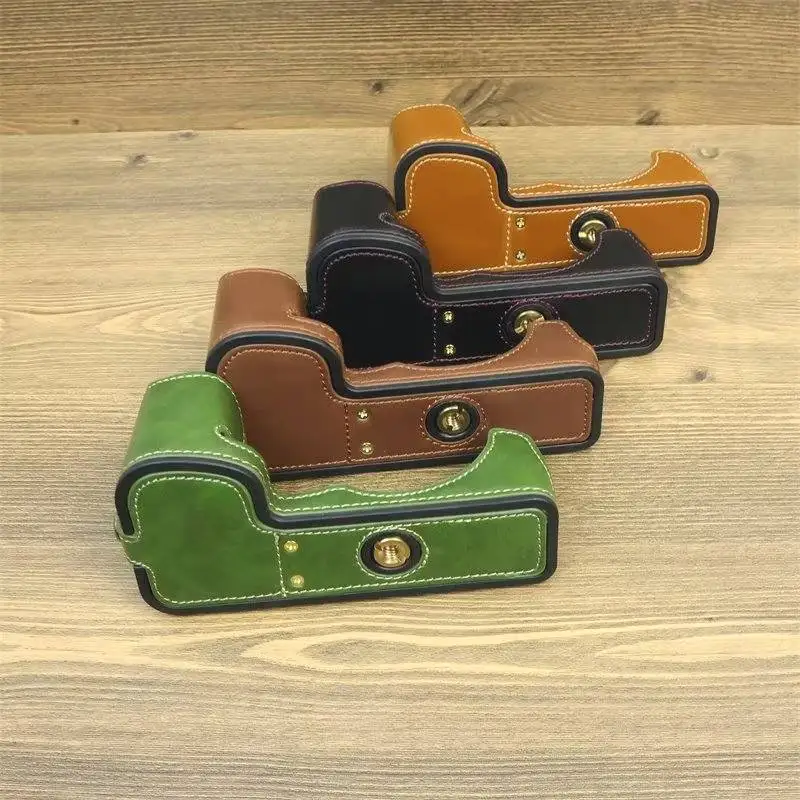 X-S20 Custodia Per Fotocamera Pu Proteggi Mezza Borsa Per Accessori Fujifilm Xs20