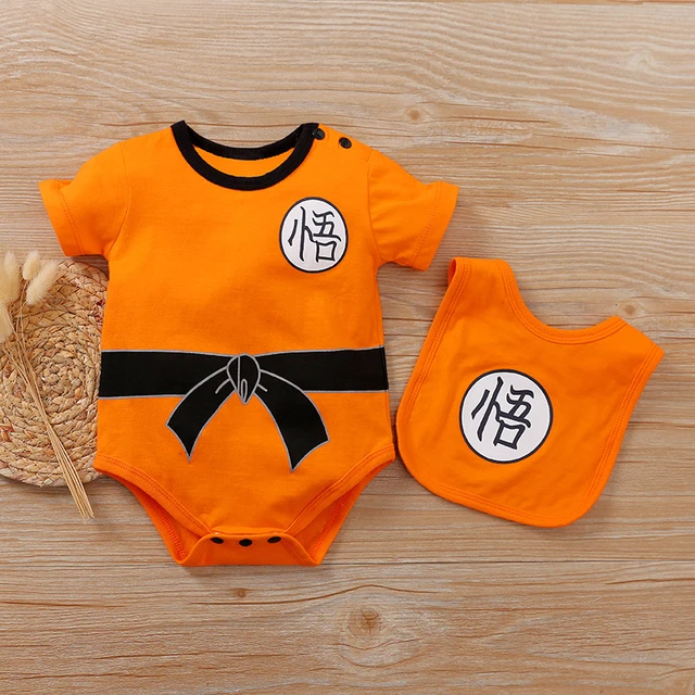 Dragon Ball Z Goku neonato pigiama bambino Costume bambino pagliaccetto  puro cotone bambino tutina ragazzi vestiti Unisex bambini tuta - AliExpress