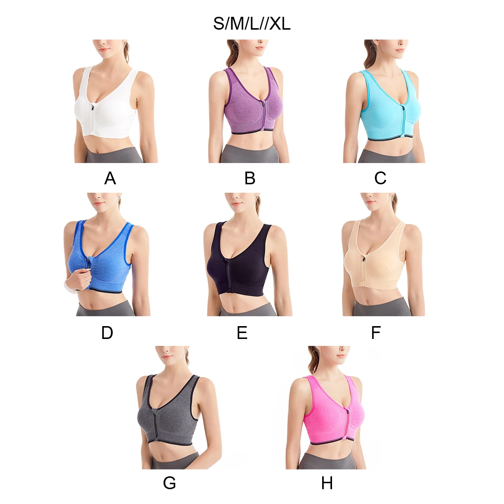 

3pieces Ultimate Support Bra - Breathable For Maximum Comfort Seamless Bras Top Fitness Sports Bra Sportswear Underwear gray S