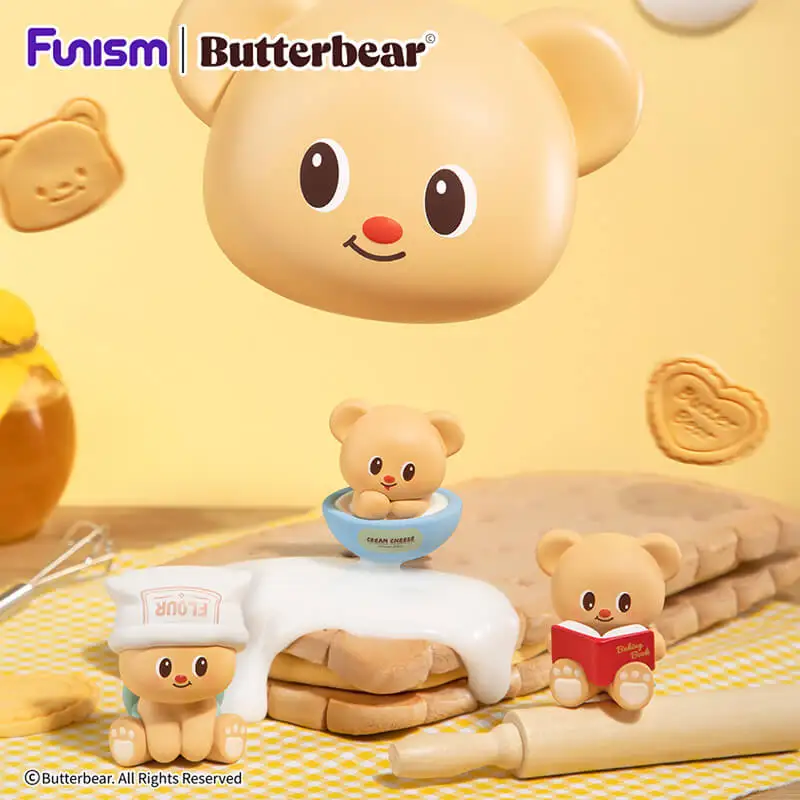FUNISM Butterbear Baked with Love シリーズ Cubby Face シリーズの