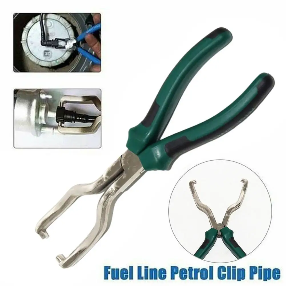 

1PC Automobile Caliper Fuel Pipe Pliers Auto Vehicle Tools Joint Clamping Pliers Fuel Filters Hose Pipe Buckle Removal Caliper