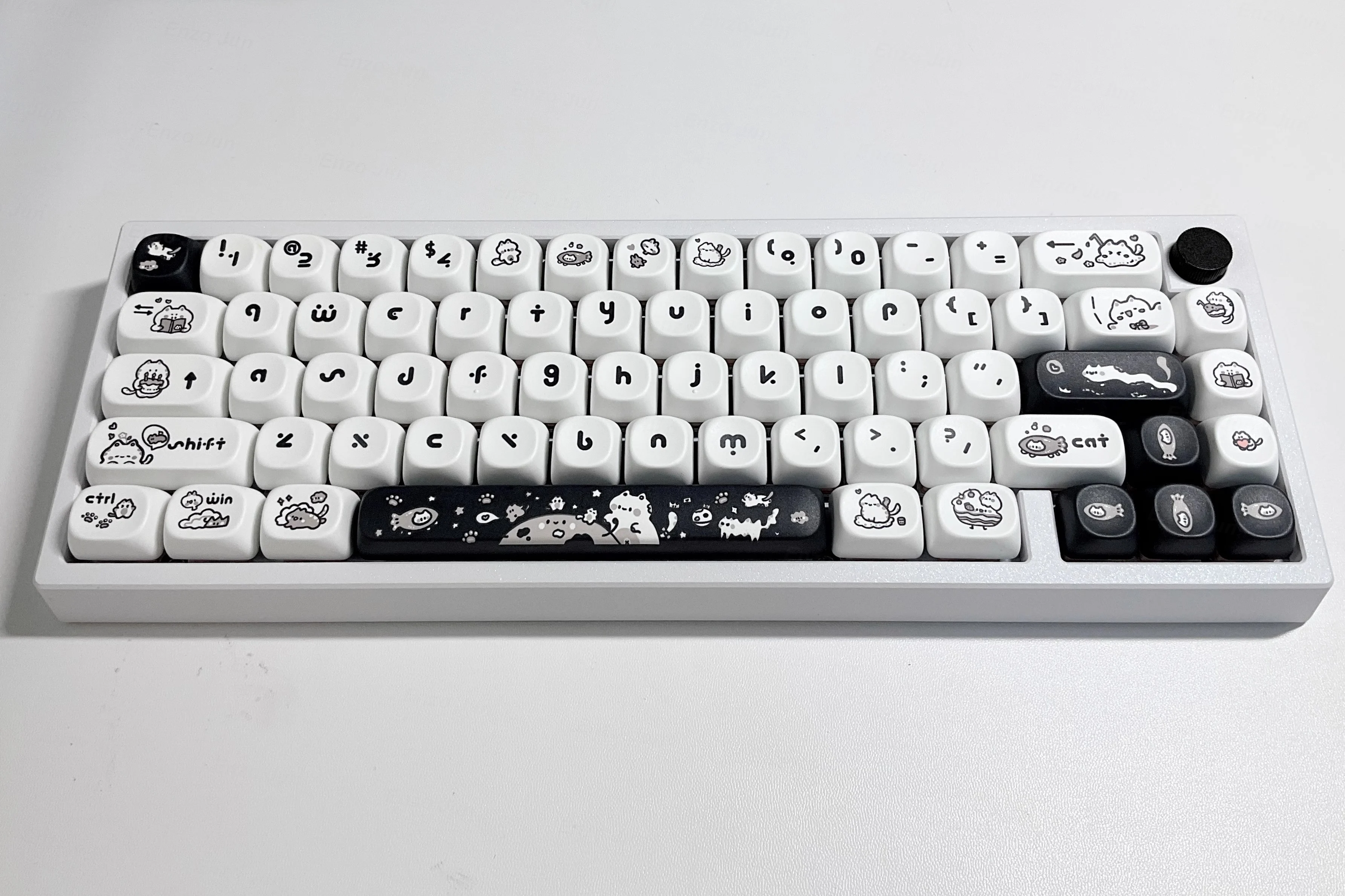 Kawaii Mao Profile Cat Fantasy Keycap Set (140 Keys) - Special Edition