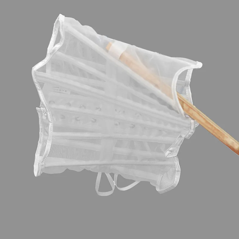 Damen-Taillenkorsett mit 16 Stahlstäben, transparentes Netzgewebe, Schnürung, schlankmachender Trainer, Rot, Schwarz, Beige, XXS bis 5XL – Detail 14
