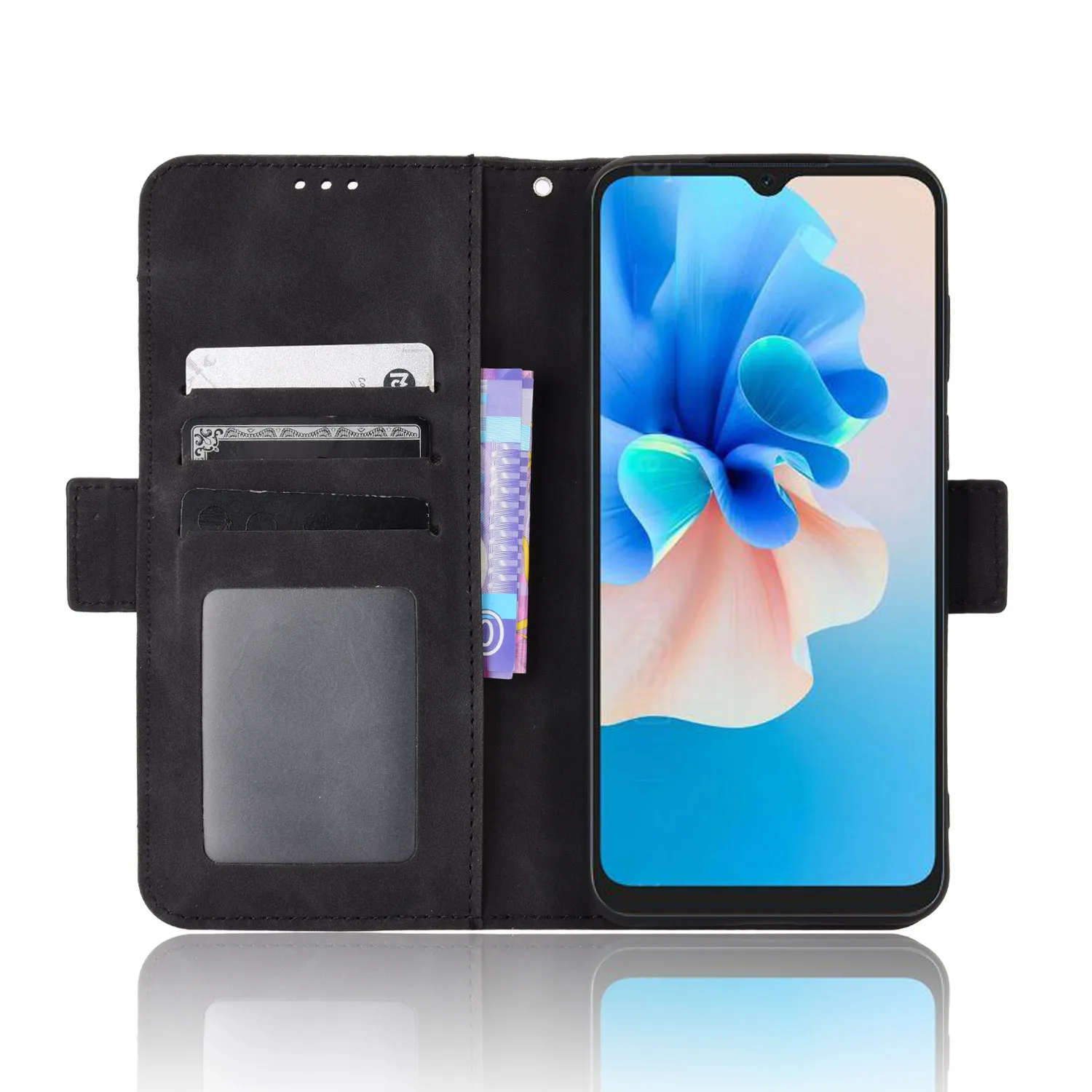 Separate type many Card Slot Wallet Cover For Blackview A55 A80 A60 Pro PIus A80s A100 A90 A70 Flip PU Leather Shockproof Case