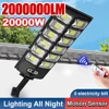 2000000LM Ultra Powerful Solar Lamp With Remote Control Outdoor Solar Induction Street Yard Light IP65 Waterproof Garden Lights 1