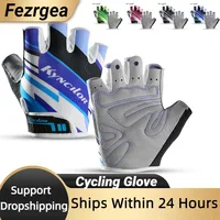 Cycling Gloves Sports Fitness Men And Women Breathable Non-Slip Short-Finger Outdoor Bicycle Half-Finger Gloves 1
