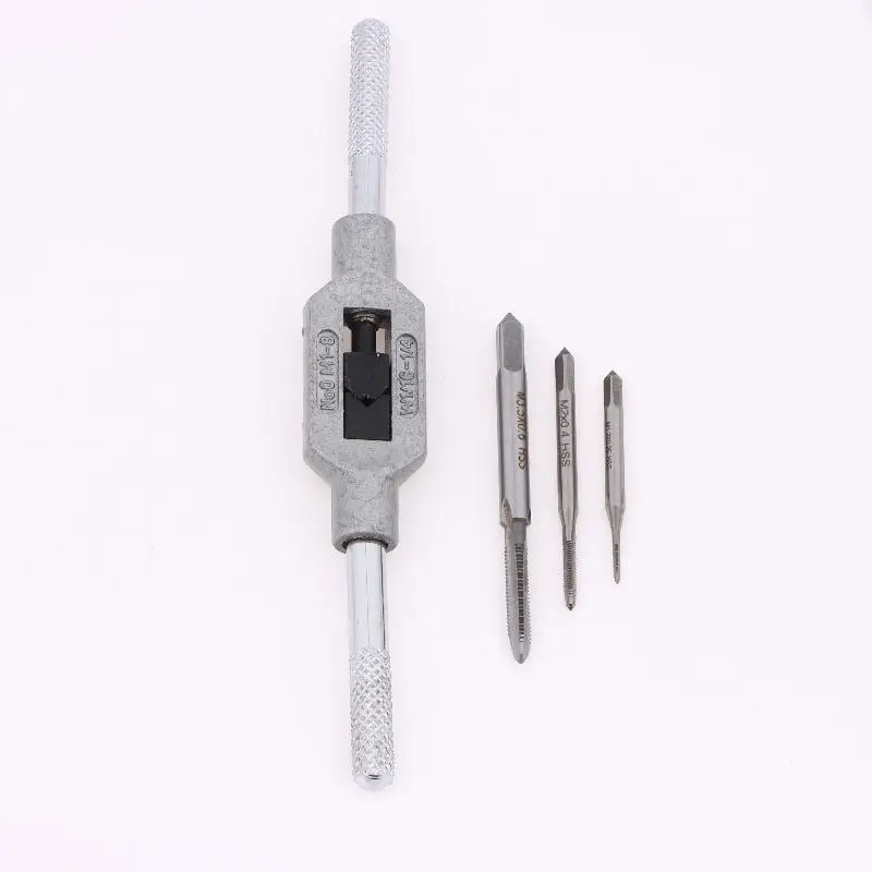 10개 미니 M1에서 M3.5까지 기계용 수동 탭 나사산 가공 탭, 너트 또는 기타 일반 나사산 가공용