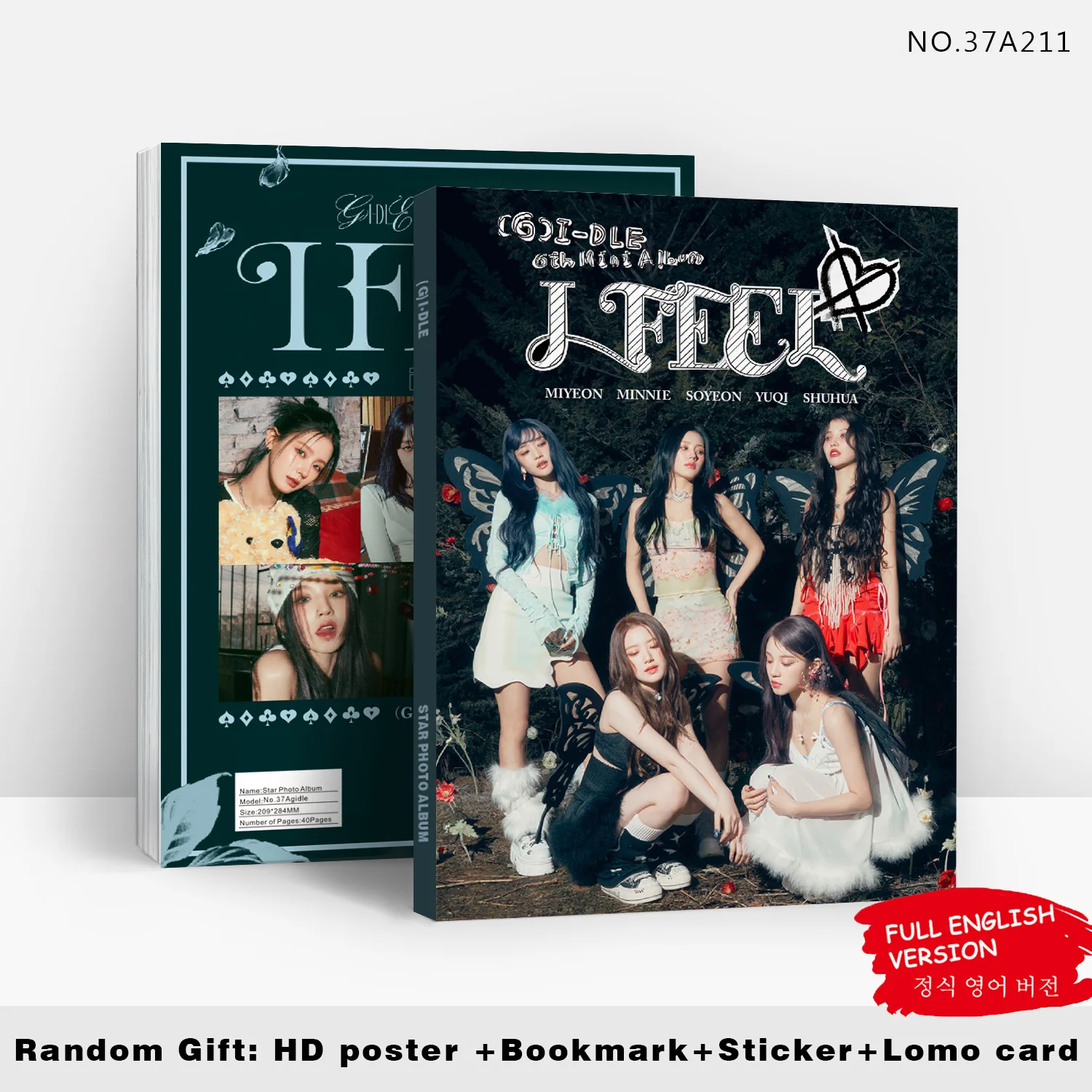 (G)I-DLE フォトブック G)I-DLE - I Feel (PhotoBook Ver) - K-Pop Time