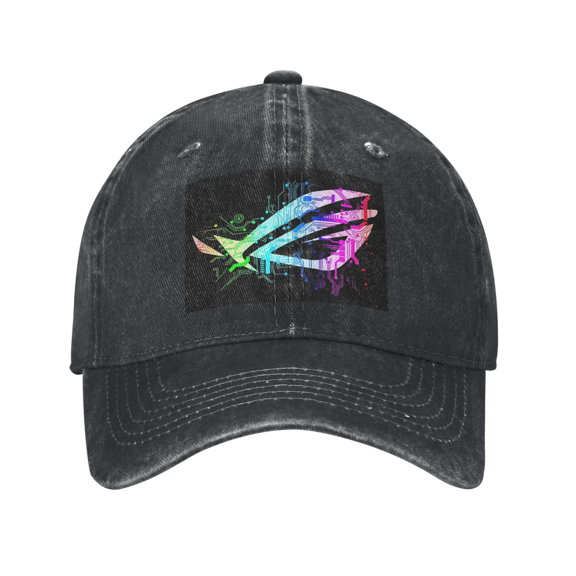 Asus Rog Denim Cap Casual Baseball Caps Adjustable Hat Summer Unisex ...
