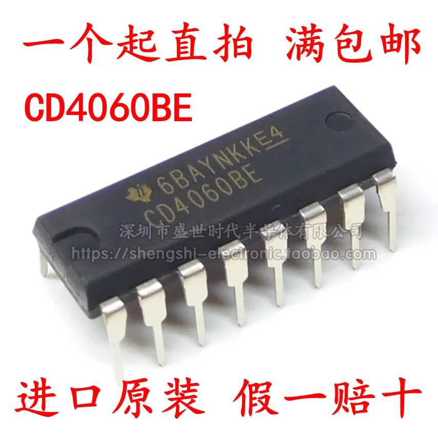 

10PCS/LOT CD4060BE DIP16 /