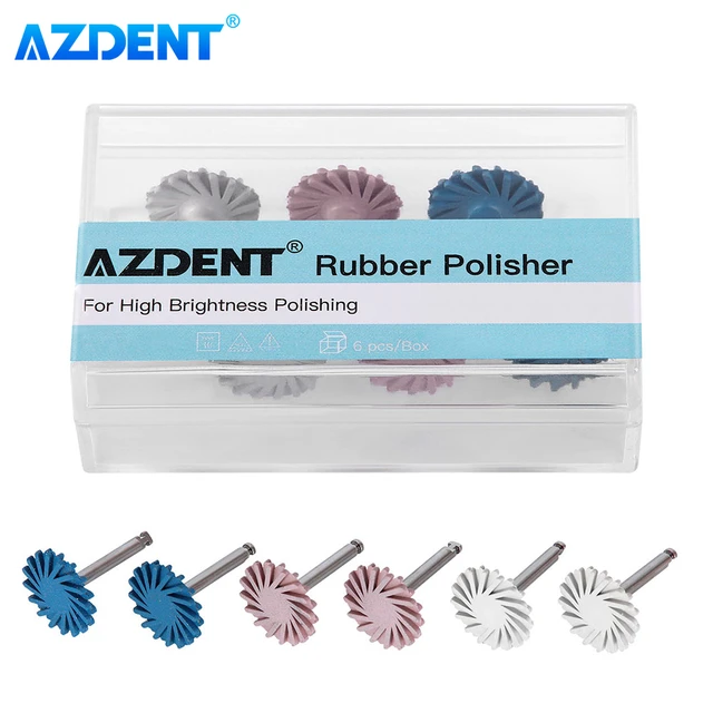 Silicone Polishing Wheel Assortment Kit 60 Pieces