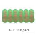Green  6 Pairs