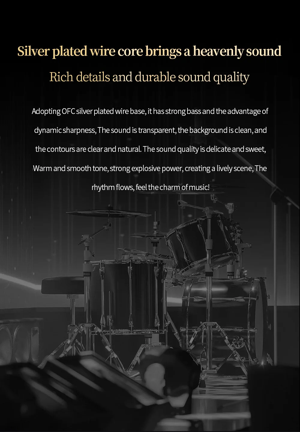 hifi-järjestelmän kaiutinkaapeli asennettuna