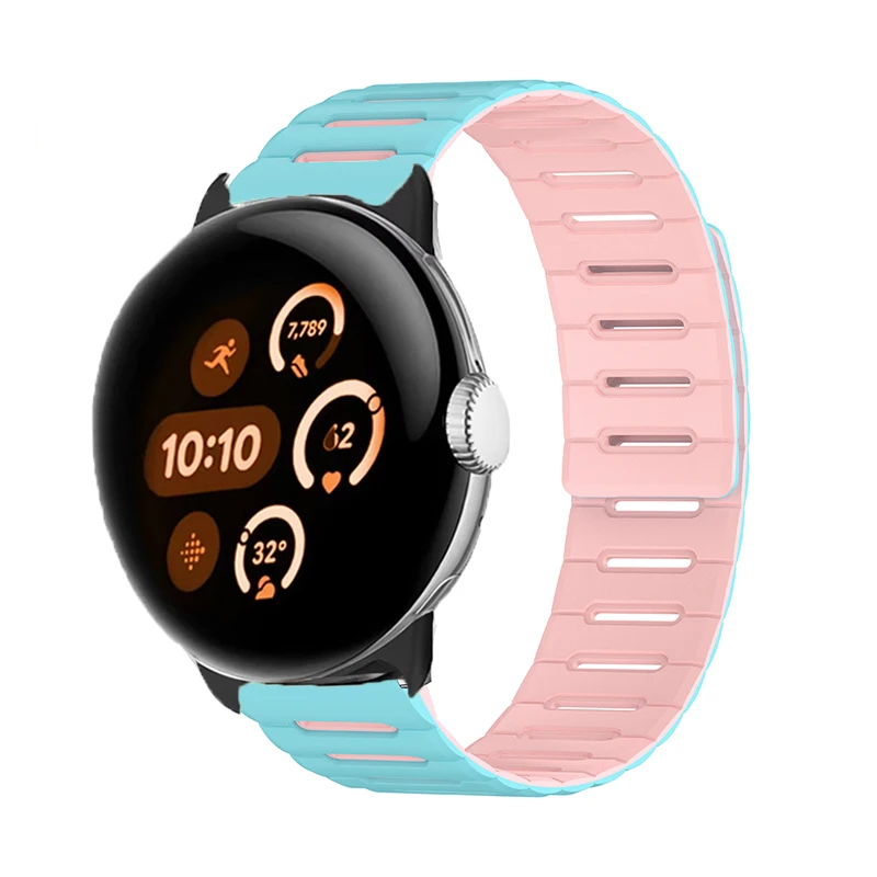 Silicone Sport Magnetic Band for Pixel Watch - Premium Bracelet Accessory