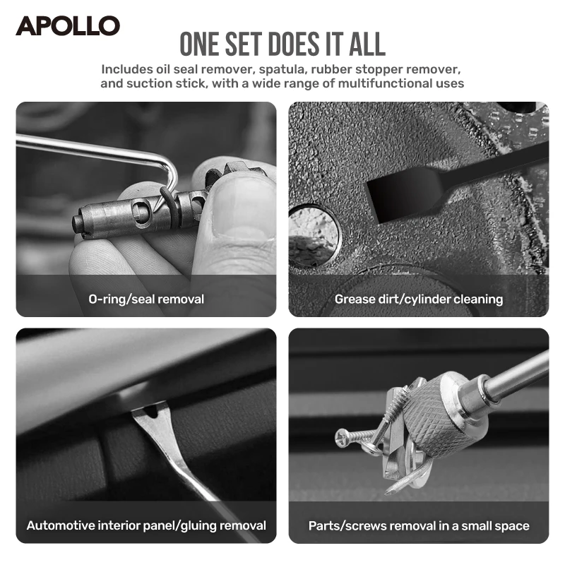 Precision Scraper Gasket Scraping Hose Removal Pul... – Grandado