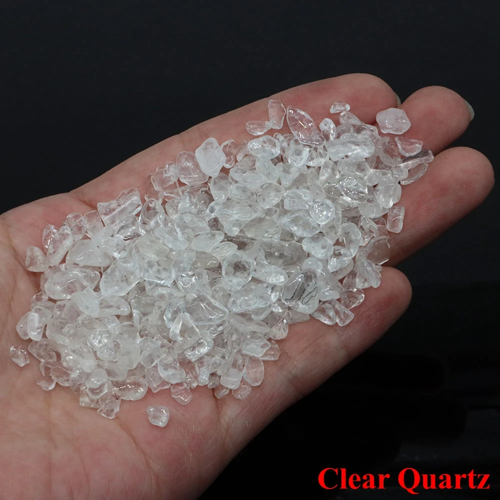 Natural Stone Crystal Chips for Healing and Home Decor