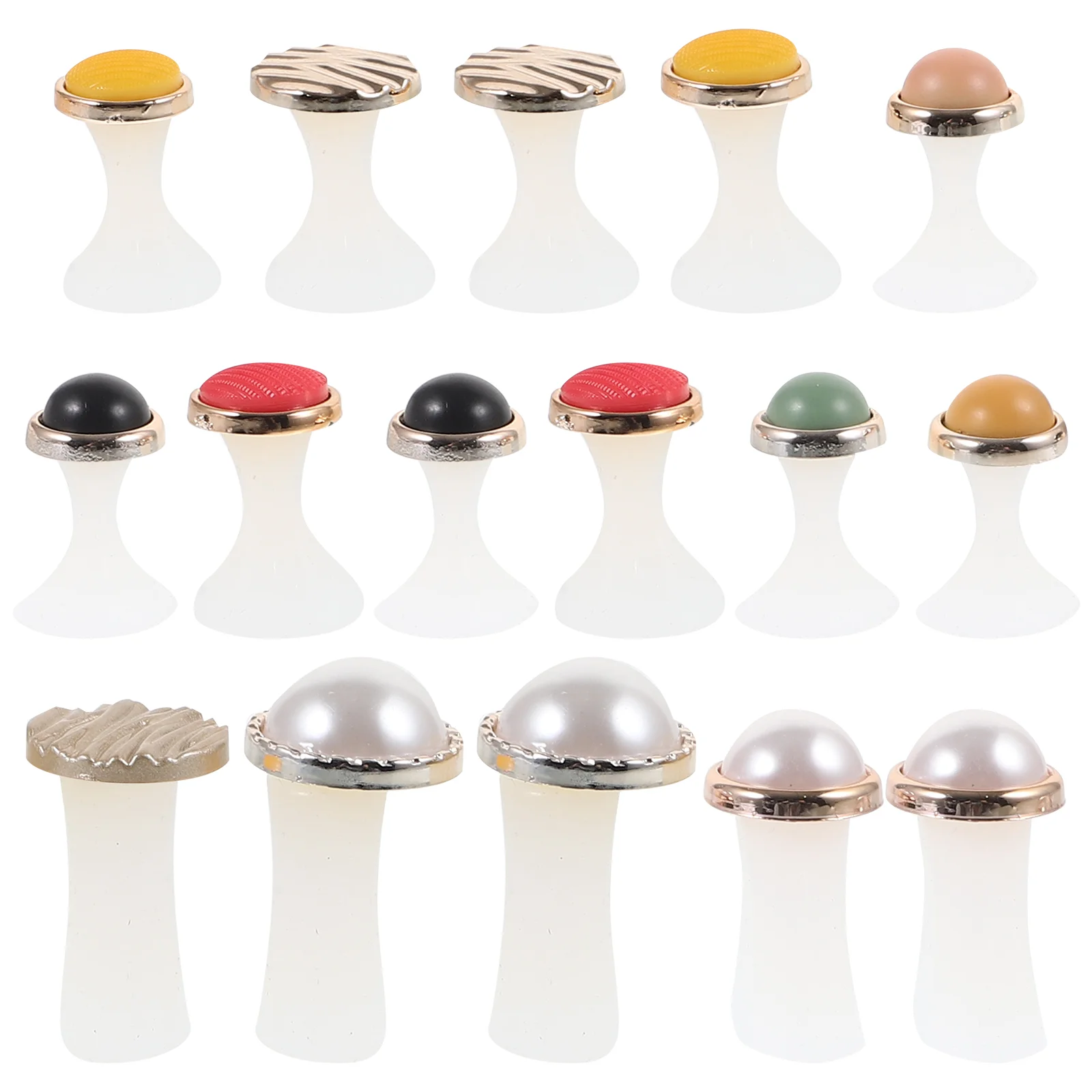 16 Pcs Toe Splitter Bunion Corrector for Women Spacers Straightener Toes Nail Polish Separators