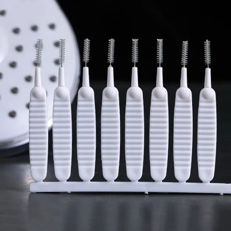 Shower Cleaning Brush Bathroom Micro Nylon Brush Nozzle Anti-blocking Cleaning Tools Bathroom Accessories