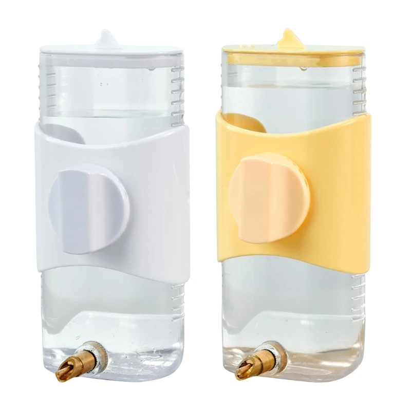 

300ml Plastic Small Pet Water Drinking Fountain Bottle Feeder Parrot Dispenser Feeder Cage Hangable Bottles Leak Proof