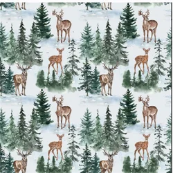 Custom size Mural self-adhesive backing material Wallpaper American vintage forest animal murals home decoration 3D Wallpaper